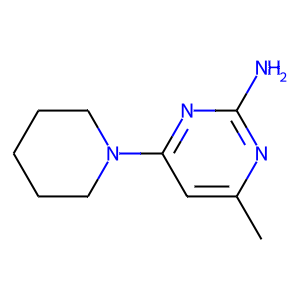 2-Amino-4-piperidino-6-methylpyrimidine