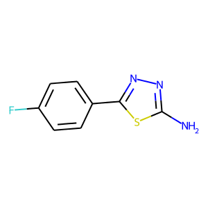 2-Amino-5-(4-fluorophenyl)-1,3,4-thiadiazole