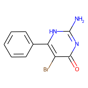 2-Amino-5-bromo-4-hydroxy-6-phenylpyrimidine