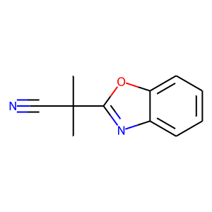 2-Benzooxazol-2-yl-2-methylpropionitrile