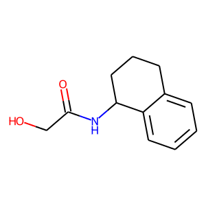 2-Hydroxy-N-1,2,3,4-tetrahydronaphthalen-1-ylacetamide