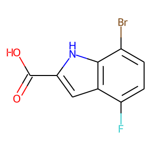 7-Bromo-4-fluoro-1H-indole-2-carboxylic acid