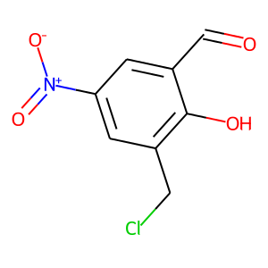 3-Chloromethyl-5-nitrosalicylaldehyde