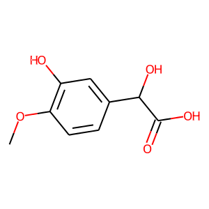 3-Hydroxy-4-methoxymandelic acid