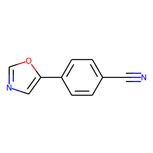 4-(1,3-Oxazol-5-yl)benzonitrile