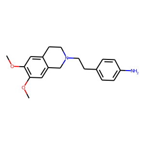 4-[2-(6,7-Dimethoxy-1,2,3,4-tetrahydro-2-isoquinolinyl)ethyl]aniline