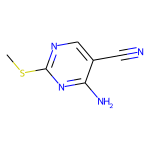 4-Amino-2-(methylsulfanyl)pyrimidine-5-carbonitrile