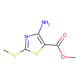 4-Amino-2-methylthio-thiazole-5-carboxylic acid methyl ester