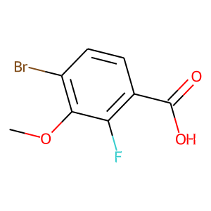 4-Bromo-2-fluoro-3-methoxy-benzoic acid