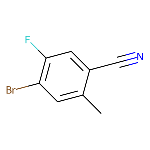 4-Bromo-5-fluoro-2-methylbenzonitrile