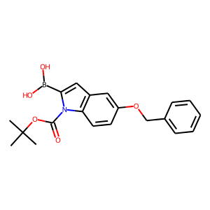 5-Benzyloxy-1-boc-indole-2-boronic acid