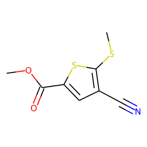 Methyl 4-cyano-5-(methylthio)thiophene-2-carboxylate