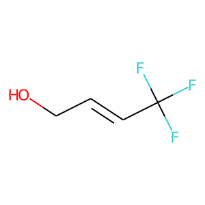 4,4,4-Trifluorobut-2-enol(cis)