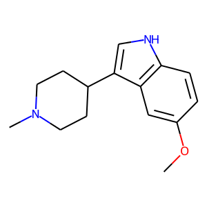 5-Methoxy-3-(1-methyl-4-piperidinyl)indole