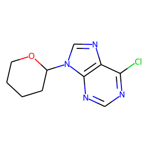 6-Chloro-9-(tetrahydro-2-pyranyl)purine