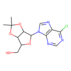 6-CHLOROPURINE-9-(2,3-ISOPROPYLIDENE-B-D-RIBOFURANOSIDE)