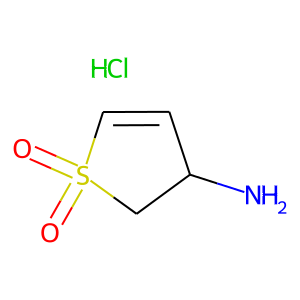 (1,1-Dioxido-2,3-dihydro-3-thienyl)amine hydrochloride