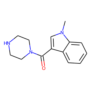 (1-Methyl-1H-indol-3-yl)-1-piperazinylmethanone