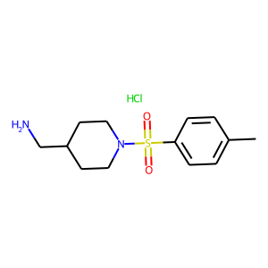 (1-tosylpiperidin-4-yl)methanamine hydrochloride