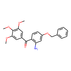 (2-amino-4-(benzyloxy)phenyl)(3,4,5-trimethoxyphenyl)methanone