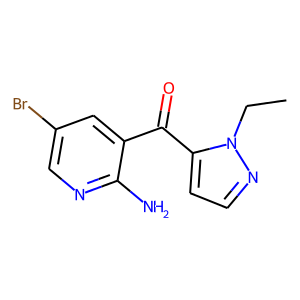 (2-Amino-5-bromo-3-pyridinyl)(1-ethyl-1H-pyrazol-5-yl)methanone