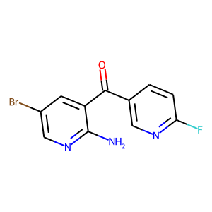 (2-Amino-5-bromo-3-pyridinyl)(6-fluoro-3-pyridinyl)methanone