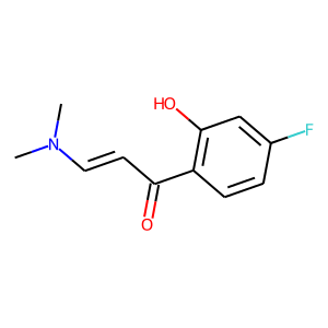 (2E)-3-(Dimethylamino)-1-(4-fluoro-2-hydroxyphenyl)-2-propen-1-one