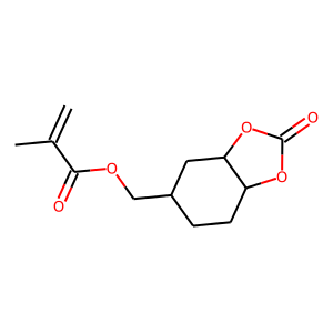 (2-oxohexahydrobenzo[d][1,3]dioxol-5-yl)methyl methacrylate