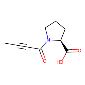 (2S)-1-(But-2-ynoyl)pyrrolidine-2-carboxylic acid