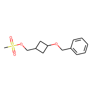 (3-(benzyloxy)cyclobutyl)methyl methanesulfonate