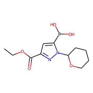 (3-(Ethoxycarbonyl)-1-(tetrahydro-2H-pyran-2-yl)-1H-pyrazol-5-yl)boronic acid