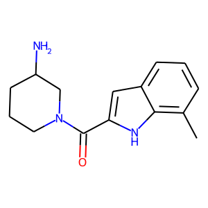 (3-Amino-1-piperidinyl)(7-methyl-1H-indol-2-yl)methanone