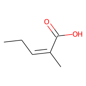 trans-2-Methyl-2-pentenoic acid