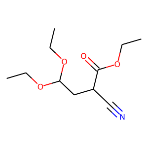 Ethyl 2-cyano-4,4-diethoxybutyrate