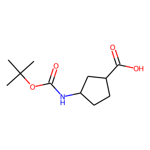 3-((tert-butoxycarbonyl)amino)cyclopentanecarboxylic acid