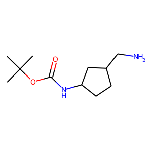 Carbamic acid,[(1S,3R)-3-(aminomethyl)cyclopentyl]-, 1,1-dimethylethyl ester (9CI)