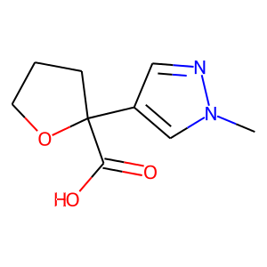 tetrahydro-2-(1-methyl-1H-pyrazol-4-yl)-2-Furancarboxylic acid