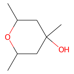 Tetrahydro-2,4,6-trimethyl-2H-pyran-4-ol