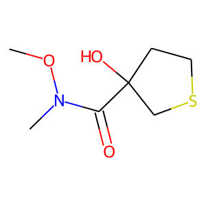 tetrahydro-3-hydroxy-N-methoxy-N-methyl-3-Thiophenecarboxamide