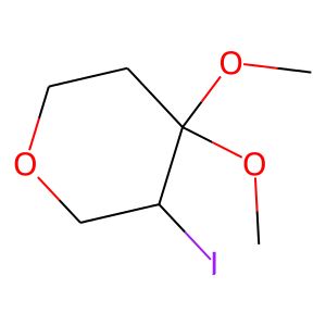 Tetrahydro-3-iodo-4,4-dimethoxy-2H-pyran