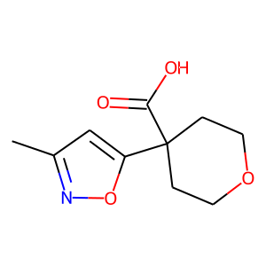 Tetrahydro-4-(3-methyl-5-isoxazolyl)-2H-pyran-4-carboxylic acid