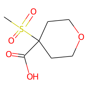 Tetrahydro-4-(methylsulfonyl)-2H-pyran-4-carboxylic acid