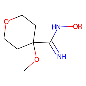 Tetrahydro-N-hydroxy-4-methoxy-2H-pyran-4-carboximidamide