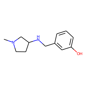 3-[[(1-methylpyrrolidin-3-yl)amino]methyl]phenol