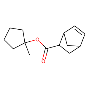 Bicyclo[2.2.1]hept-5-ene-2-carboxylic acid, 1-methylcyclopentyl ester