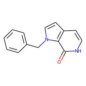 1-benzyl-1,6-dihydro-pyrrolo[2,3-c]pyridin-7-one