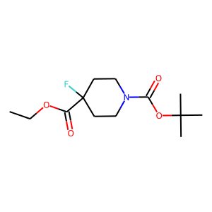 1-tert-butyl4-ethyl 4-fluoropiperidine-1,4-dicarboxylate